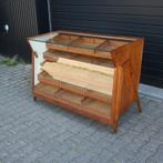 Vintage toonbank vitrinekast | jaren 40/ 50 | 15 lades, Ophalen, Glas, Onbekend, 50 tot 100 cm