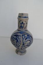 18e eeuwse steengoed Kruik, Kan, Enghalskruik, Hessen (D.), Ophalen of Verzenden