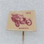 SP0816 Speldje 1913 Minerva, Ophalen of Verzenden, Gebruikt, Overige onderwerpen