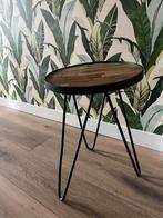 Woood bijzettafel plantentafel sidetable Loods5 Wow!, Minder dan 55 cm, Design, Rond, Nieuw