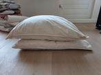 Ikea Guldpalm hoofdkussens 2x, Huis en Inrichting, Slaapkamer | Beddengoed, Ophalen, Gebruikt, Eenpersoons, Wit
