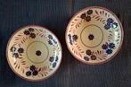 Antieke Sewell schaaltjes – set van 2 – handbeschilderd – Ø, Antiek en Kunst, Ophalen of Verzenden