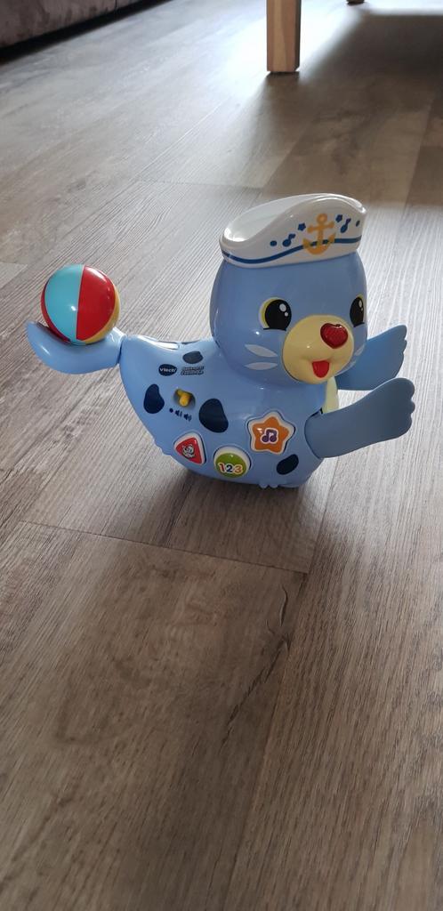 Leuke elektronische zeehond van V Tech, Kinderen en Baby's, Speelgoed | Vtech, Zo goed als nieuw, 6 maanden tot 2 jaar, Ophalen of Verzenden