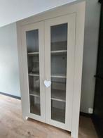 Vitrine kast, Huis en Inrichting, Kasten | Vitrinekasten, Ophalen, Gebruikt, 100 tot 150 cm, 150 tot 200 cm