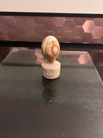 Vintage Onyx/Marmer Ei op Voet, Ophalen of Verzenden