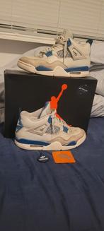 Jordan 4 Military Blue - Origineel met doos - maat 41, Blauw, Ophalen of Verzenden, Sneakers of Gympen, Gedragen