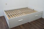 IKEA Brimnes bed 140x200cm, Huis en Inrichting, Slaapkamer | Bedden, Ophalen, Gebruikt, Wit, Tweepersoons