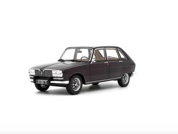 RENAULT 16 TX BRUIN PAARS '74 schaal 1/18 OTTO MOBILE OT1066, Hobby en Vrije tijd, Modelauto's | 1:18, Nieuw, Auto, OttOMobile