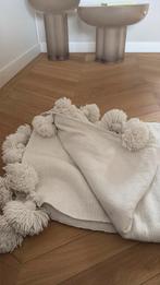 Pom pom plaid marokaans, Huis en Inrichting, Woonaccessoires | Plaids en Woondekens, Ophalen of Verzenden, Nieuw