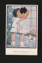 Ansicht kinderen ik wacht op jou B11-12, Ophalen of Verzenden, Voor 1920, Ongelopen, Kinderen