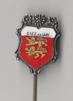 Duitsland Diez stadswapen speldje, Verzamelen, Speldjes, Pins en Buttons, Gebruikt, Niet vindbaar, Niet vindbaar, Speldje of Pin