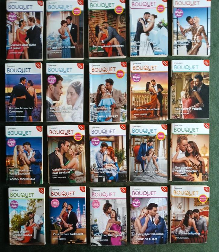 HARLEQUIN BOUQUET REEKS BOEKJES VRIJ NIEUW, Boeken, Romans, Zo goed als nieuw, Nederland, Ophalen of Verzenden