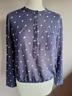Nieuwe blauwe stretch top stippen van McGregor, maat M/38, Maat 38/40 (M), McGregor, Blauw, Nieuw