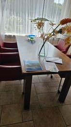 Mooie eiken tafel, Ophalen, Gebruikt, Rechthoekig, 50 tot 100 cm