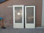 Hardhouten deuren met kozijn nieuw (nr34), Ophalen, 80 tot 100 cm, Nieuw, Buitendeur