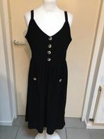 Prachtige zomerjurk van Freequent maat L, Kleding | Dames, Jurken, Freequent, Ophalen of Verzenden, Zo goed als nieuw, Zwart