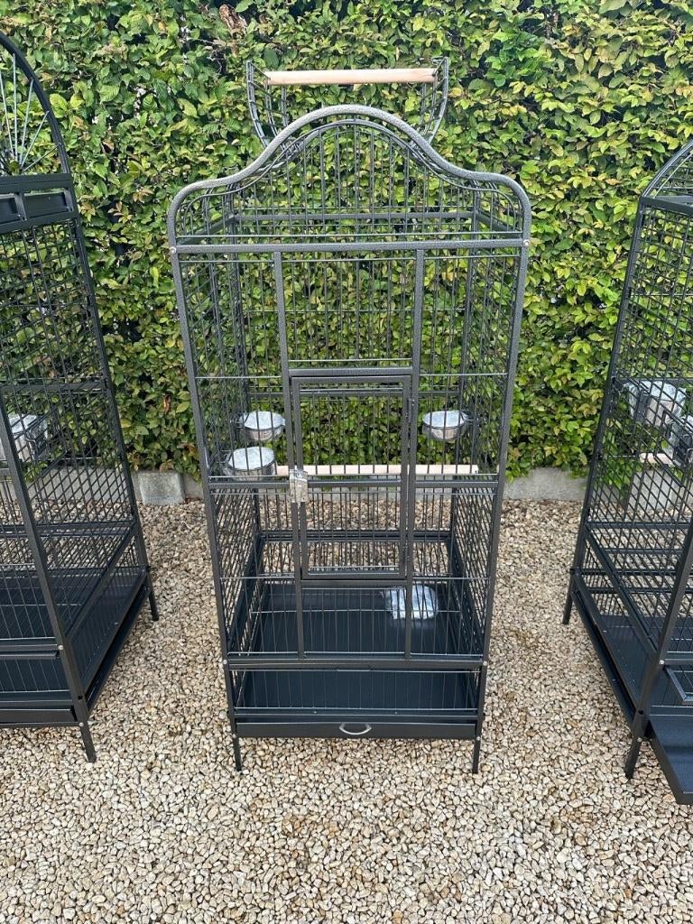 Papegaaienkooi Deluxe, Dieren en Toebehoren, Ophalen, Nieuw, Metaal, Vogelkooi