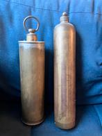 Set van twee koperen kruiken, Antiek en Kunst, Antiek | Koper en Brons, Ophalen of Verzenden, Koper