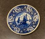 Delfts Blauw Wandbord Boch Belgium, Antiek en Kunst, Ophalen of Verzenden