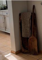 Houten schep, Huis en Inrichting, Woonaccessoires | Kamerschermen, Ophalen of Verzenden, Zo goed als nieuw