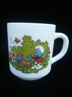 Smurfen beker arcopal 1986, Ophalen of Verzenden, Zo goed als nieuw, Verschillende Smurfen, Gebruiksvoorwerp