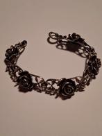 Zilveren  armband  roos lengte 18,5 cm, Antiek en Kunst, Ophalen of Verzenden