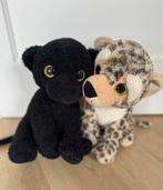 Knuffels Panter & Luipaard Glitteroogjes, Kinderen en Baby's, Speelgoed | Knuffels en Pluche, Ophalen of Verzenden, Zo goed als nieuw
