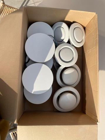 10 x Ventilatie Afvoer Set - Nieuw beschikbaar voor biedingen