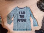 Nieuw shirt blauw opdruk maat 98, Kinderen en Baby's, Kinderkleding | Maat 98, Ophalen of Verzenden, Nieuw, Jongen, Shirt of Longsleeve