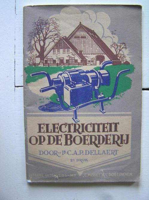 Electriciteit op de boerderij., Boeken, Geschiedenis | Vaderland, Gelezen, Ophalen of Verzenden