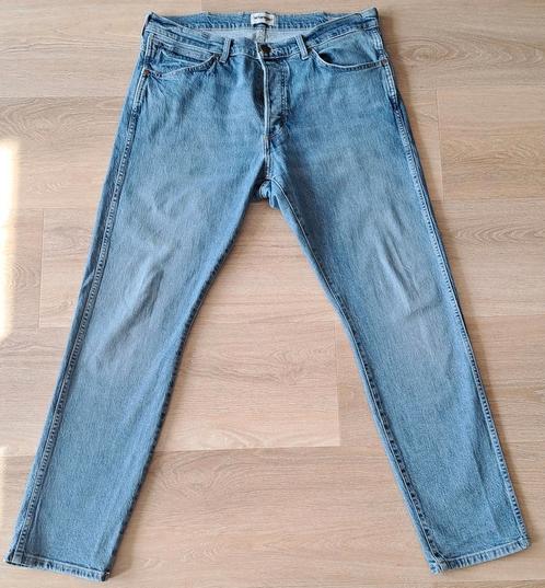 Wrangler Slider spijkerbroek blauw - Maat W36 L34, Kleding | Heren, Spijkerbroeken en Jeans, Zo goed als nieuw, W36 - W38 (confectie 52/54)