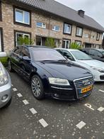 Audi A8 6.0 W12 Quat. ORG.NL/ACC/KEYLESS/MASSAGE/ALCANT/SOFT, Auto's, Audi, Automaat, 12 cilinders, Blauw, USB