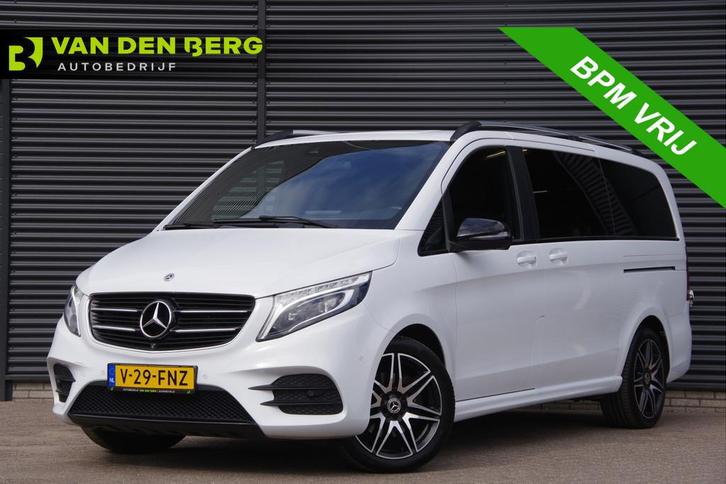 Mercedes-Benz V-KLASSE 250d AMG L2 DC-5P AUT. LED, LEDER, 36, Auto's, Bestelauto's, Bedrijf, Te koop, 360° camera, ABS, Achteruitrijcamera