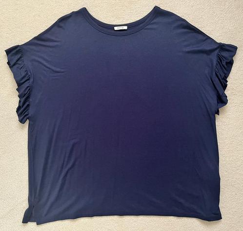 Donker blauwe Oltre blouse maat XL!, Kleding | Dames, Blouses en Tunieken, Zo goed als nieuw, Maat 46/48 (XL) of groter, Blauw