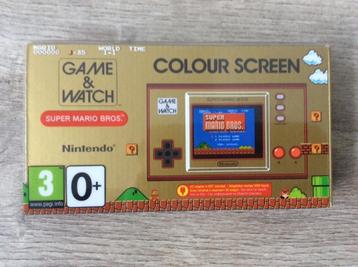 Nintendo Game & Watch Super Mario Handheld Colour Screen beschikbaar voor biedingen