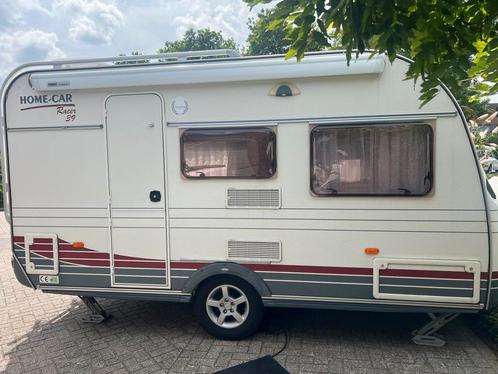 HOME CAR RACER 39 Trophy. 403H  bj: 2006, Caravans en Kamperen, Caravans, Particulier, tot en met 4, 750 - 1000 kg, Treinzit, Home-car