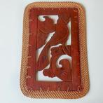 Oosters houtsnijwerk, Antiek en Kunst, Kunst | Beelden en Houtsnijwerken, Ophalen of Verzenden