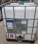 IBC/Regenton/Kunstof container, 1.000 liter gereinigd, Ophalen, Kunststof, Met kraantje, 150 liter of meer