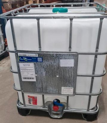 IBC/Regenton/Kunstof container, 1.000 liter gereinigd beschikbaar voor biedingen