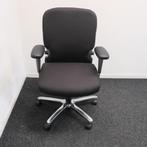 Haworth Comforto 77, Bureaustoel, Nieuwe stoffering, Chroom, Gebruikt, -, Zwart, -
