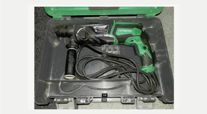 Hitachi DH26PB boorhamer zgan, Doe-het-zelf en Verbouw, Gereedschap | Boormachines, Zo goed als nieuw, Boor- en/of Breekhamer