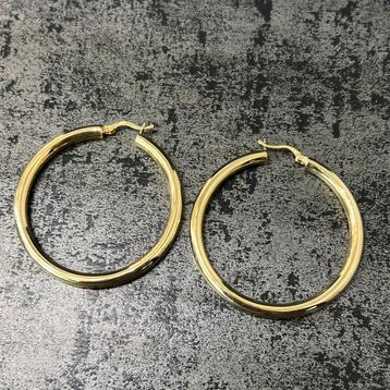 14k gouden oorringen oorbellen prachtig model beschikbaar voor biedingen