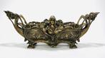 595. Messing jardinière, Art Nouveau, Ophalen of Verzenden
