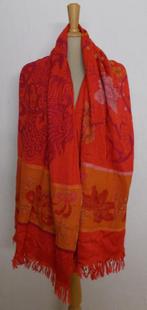 Prachtige wol/silk mix print sjaal van Kenzo, Ophalen of Verzenden, Zo goed als nieuw, Maat 42/44 (L), Sjaal