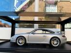 1:18 Porsche 911 997 GT3 zilver Autoart 77997 / JJTOP, Hobby en Vrije tijd, Modelauto's | 1:18, Auto, Autoart, Ophalen of Verzenden