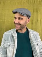Vintage flatcap / franse pet / grijs / maat 58 / unisex, Albert Cuypstr 168a, Vintage, Ophalen of Verzenden, Pet