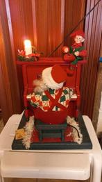 rode kerst piano met kerstman, Diversen, Kerst, Ophalen, Gebruikt