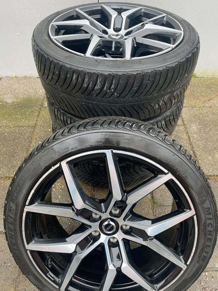 Volvo V60 Polestar velgen 19” + Michelin winterbanden, Auto-onderdelen, Banden en Velgen, Banden en Velgen, Winterbanden, 19 inch