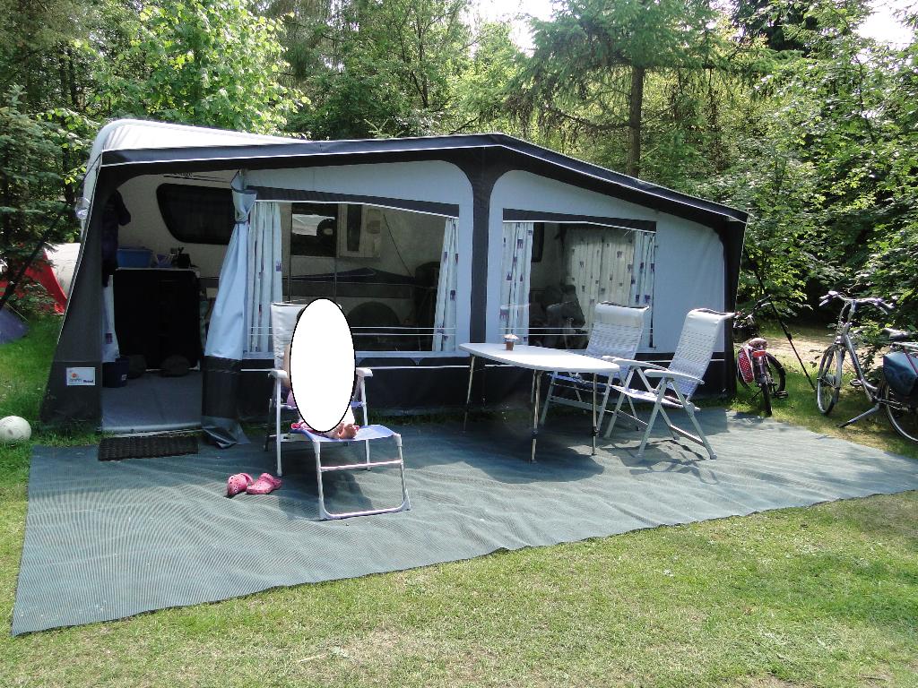 Brand voortent Waterland maat 14 (1002-1025) 3 meter diep, Ophalen, Gebruikt, Ten Cate All Season 240g/m2, Brand