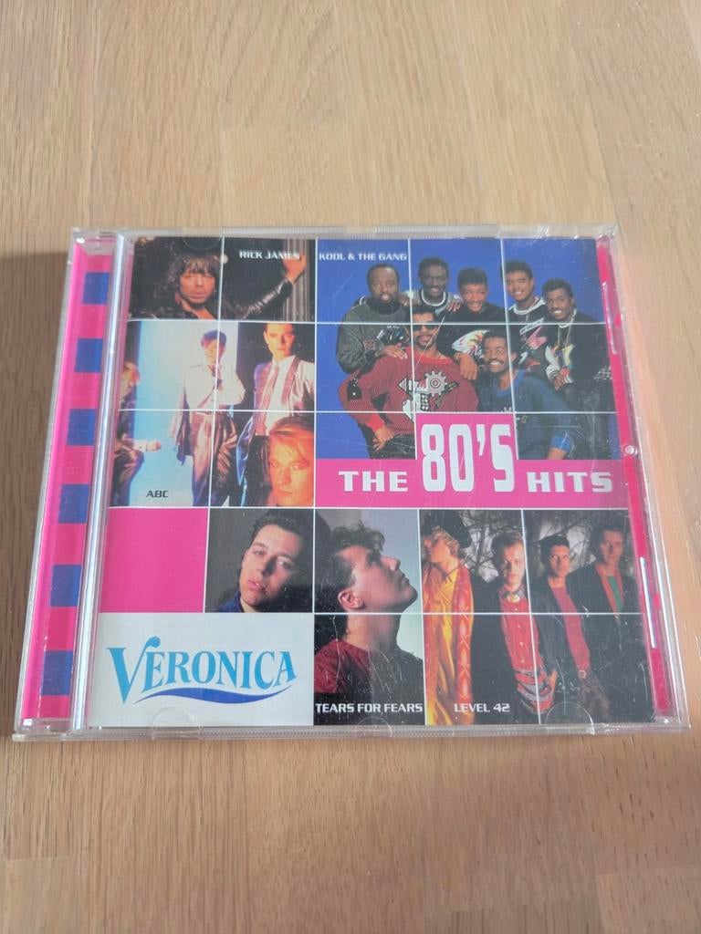 80's Hits CD - Veronica - Diverse Artiesten, Ophalen of Verzenden, Zo goed als nieuw, Pop, Boxset